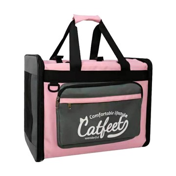Catfeet Light輕量寵物兩用後背包 1.7kg  粉灰色  43 x 25 x 35cm  1個