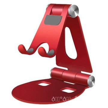 可開發票✨鋁閤金手機支架直播可調節便攜金屬桌麵平闆通用蘋果ipad懶人支架#免運#台灣出貨