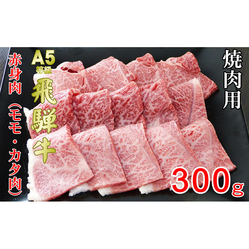 牛肉 飛騨牛 焼き肉 セット 赤身 モモ 又は カタ 300ｇ 黒毛和牛 Ａ5 美味しい お肉 牛 肉 和牛 焼肉 BBQ バーベキュー 