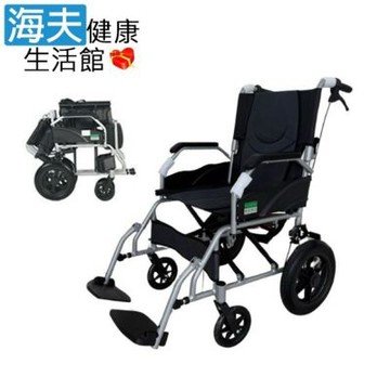 頤辰醫療 機械式輪椅 未滅菌 海夫健康生活館 頤辰12吋輪椅 鋁合金/3段抬腳/B款_YC-863
