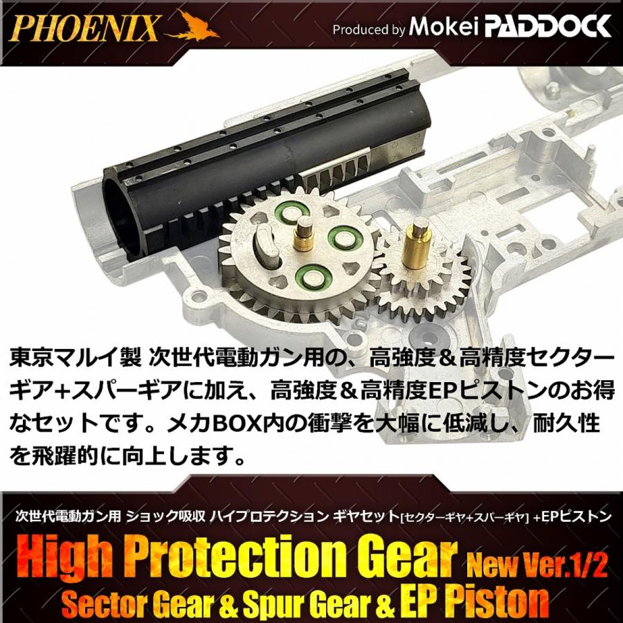 PHOENIX 次世代電動ガンハイプロテクションギア EPピストン セット 次世代M4 AK G36 SCAR用 フェニックス