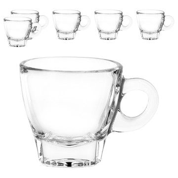 Ocean Glass 可啡濃縮咖啡杯 70ml 6個  透明色  1組