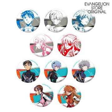 小包精品★EVA新世紀福音戰士同人穀子明日香綾波麗渚薰周邊馬口鐵徽章套組