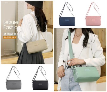 FB3305 新款簡約休閒輕便防潑水尼龍小方包