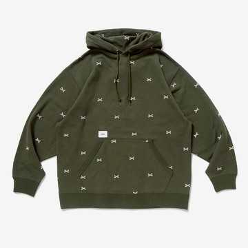 AirRoom【正品現貨】2022AW WTAPS ACNE HOODY CTPL TEXTILE 帽T 滿版 骨頭