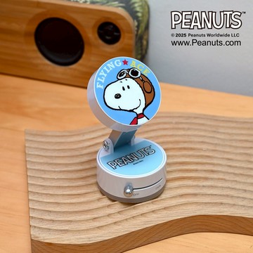 送禮520 (出遊神器)【infoThink】史努比飛行員系列360度摺疊磁吸手機支架(快速出貨)