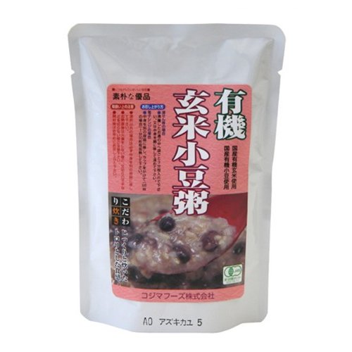 有機玄米小豆粥　200g コジマフーズ