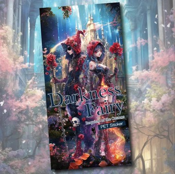 暗夜精靈 長形 PET 貼紙