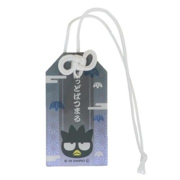 asdfkitty*日本製 酷企鵝 御守風壓克力吊牌 吊飾 掛飾 鑰匙圈-正版商品