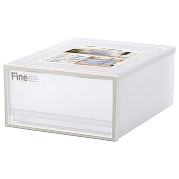 KEYWAY 聯府 雙抽屜整理箱 30L  透明色  1個