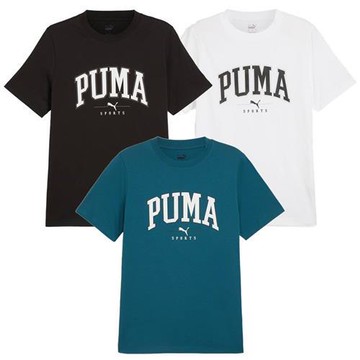 Puma 短袖上衣 男裝 瘦子代言 純棉 黑/白/藍綠【運動世界】68179101/68179102/68179122