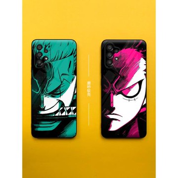 適用三星a54手機殼路飛Galaxya42保護套索隆a34艾斯喬巴a33/a32/a24二次元動漫a23/a22卡通磨砂軟硅膠1海賊王