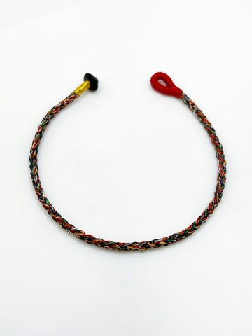 手工編織本命年五色彩線手繩 可訂製