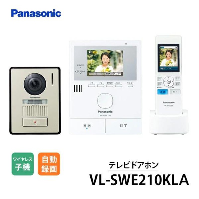 panasonic パナソニック テレビ どこでもドアホン インターホン VL