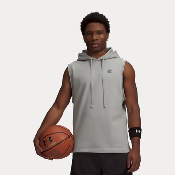 UA 男 Curry 連帽背心 人氣新品