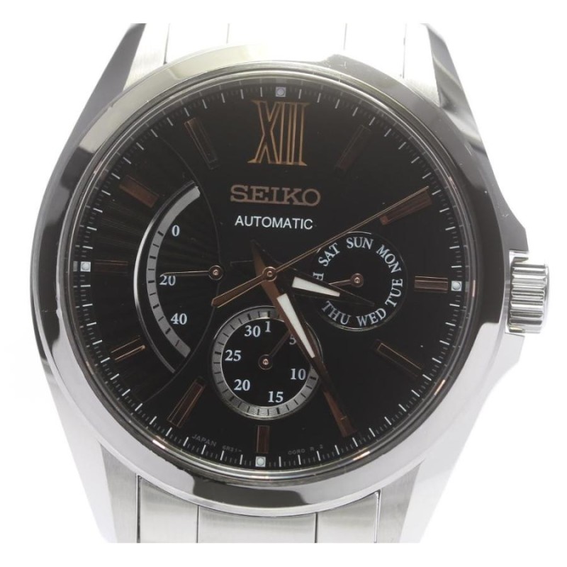 ☆良品【SEIKO】セイコー ブライツ デイデイト パワーリザーブ 6R21 ...