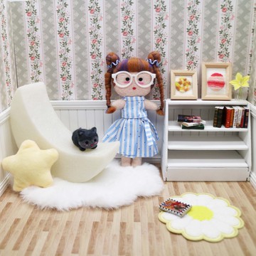 毛毛頭 - Mary - 媽媽髪型屋2.0 - 迷你手工娃娃 / 吊飾