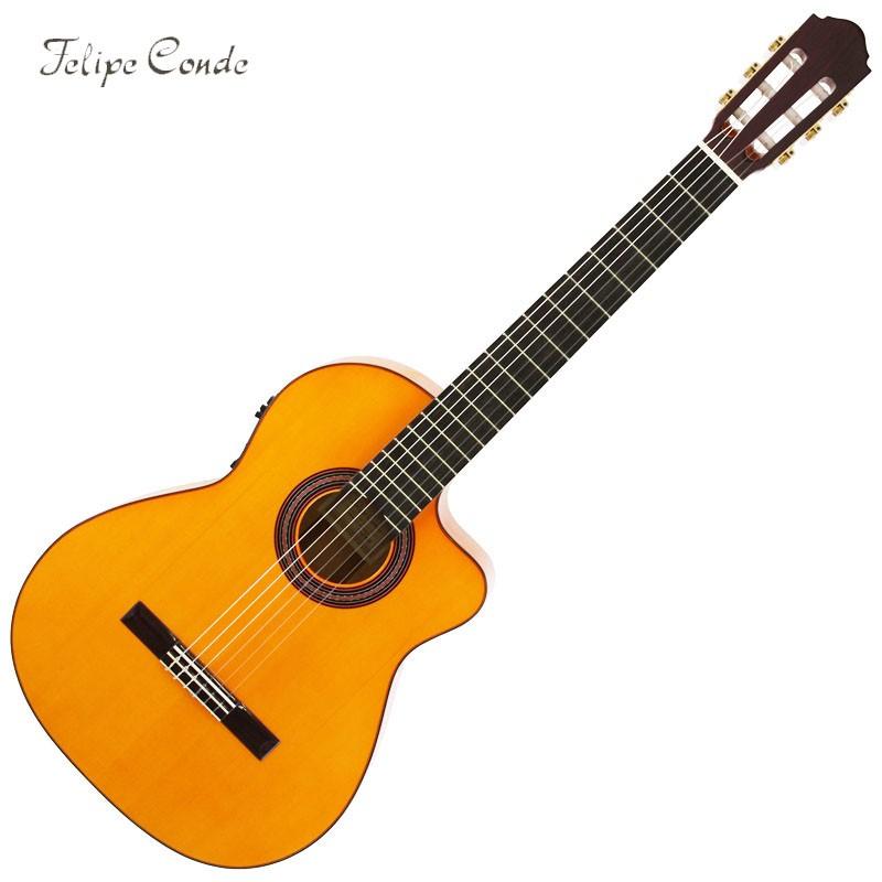 Felipe Conde Flamenco Guitar フラメンコギター FP14CW Electric Model