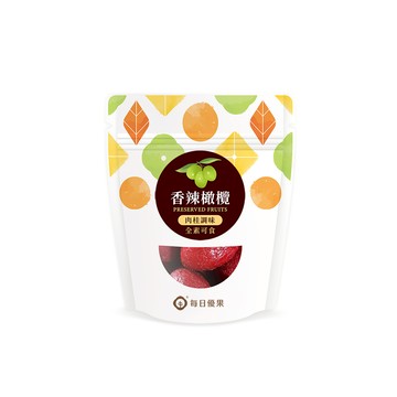 香辣橄欖70G口袋蜜餞 每日優果