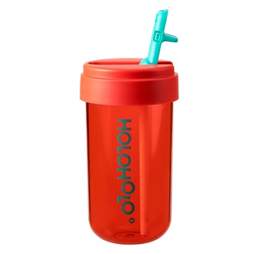 Holoholo t-01 tonton cup 吸管杯 西瓜紅 輕巧耐用 方便攜帶  1個