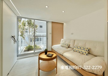 ￥漢神百貨｜苓雅夜市｜全新明亮陽台大套房B3｜高雄市苓雅區自強三路