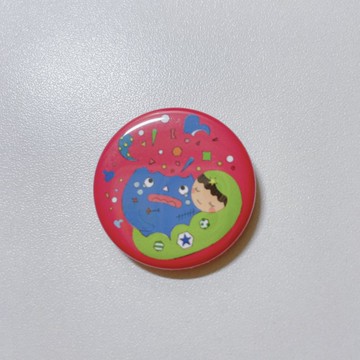 mimitofus planet 小圓胸章 溫暖的擁抱 粉色