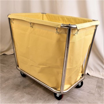 樂天精選~酒店賓館客房加厚不銹鋼布草車房口車收集車收納車清潔車布草袋 雙11全館免運