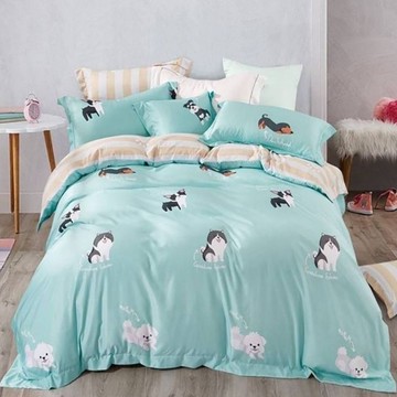 療癒系 台灣製 3M吸濕排汗法式天絲 特大6x7尺 薄床包三件組