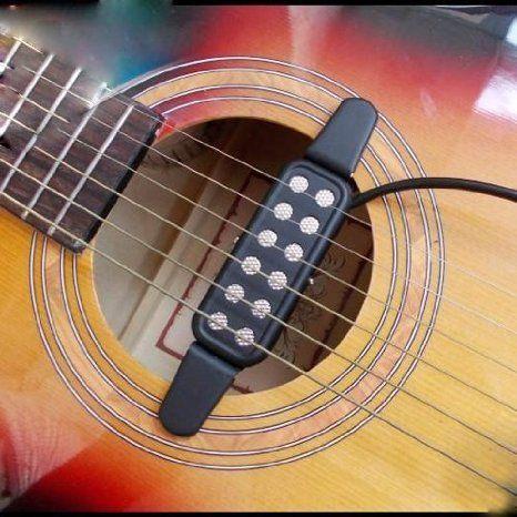 HDER Guitar ピックアップ Acoustic   Electric Transducer