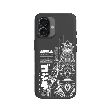 iPhone 17 SolidX 黑 - 哥吉拉 Godzilla - 機械哥吉拉(白)