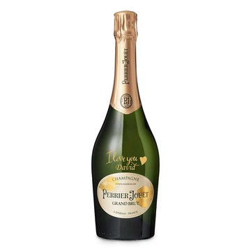 客製Perrier Jouet | 2024 Valentine's Day 文字雕刻禮物