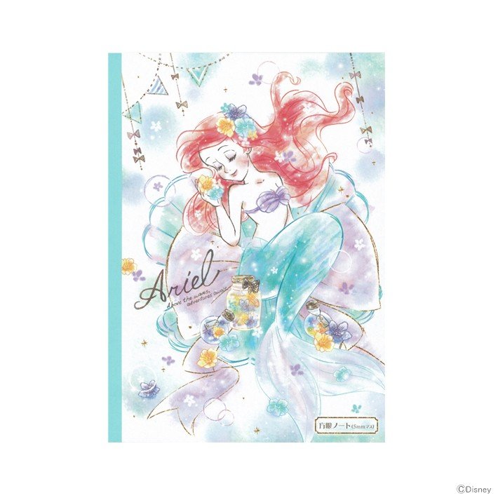 ディズニー プリンセス B5 クラフト方眼ノート アリエル 096 M便 1 1 通販 Lineポイント最大0 5 Get Lineショッピング