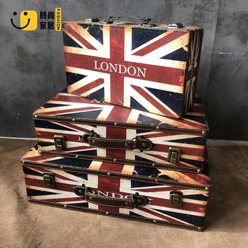 工廠直銷 免運 復古收納箱 木盒 木箱 儲物箱 特價復古收納箱家居宿舍證件首飾紀念品整理櫥窗拍攝道具多款大小特惠/開立發票 全館八折 s531