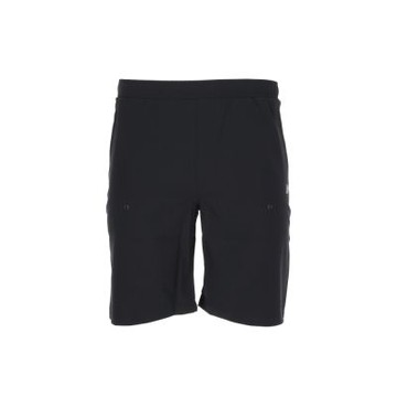 New Balance 男款 黑色 美版 鬆緊 抽繩 運動 休閒 短褲 5862520289