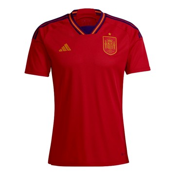 adidas Spain 2022-2023 World Cup Home Jersey