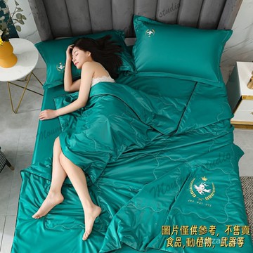 冰絲夏涼被子空調被子 四季通用夏季學生宿捨可水洗棉涼被冰絲被套 冷氣被 空調被 夏被 水洗被 被子 涼感被 薄被 單人雙
