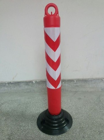 橡膠底座塑料防撞柱路樁彈立柱防護樁