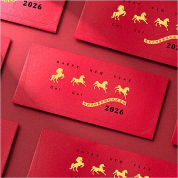 1A 2026 馬年 西式 紅包袋 馬到成功 GO GO 10張入 /包 2001