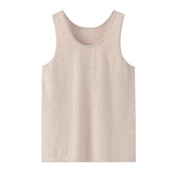 秋冬新款內蒙古100%純羊絨背心男圓領無袖內搭保暖馬甲針織毛衣