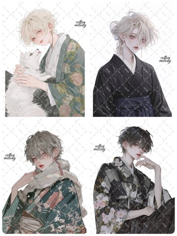 頑皮狗狗組合 / compact set / 25種設計各3張 / 人物貼紙