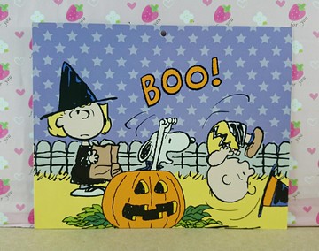 【震撼精品百貨】史奴比Peanuts Snoopy  卡片 南瓜 震撼日式精品百貨
