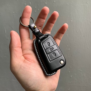 福斯 馬臀皮鑰匙皮套 Volkswagen golf Tiguan T-ROC T-Cross