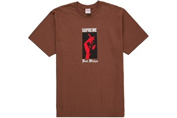 SUPREME WISH TEE BROWN