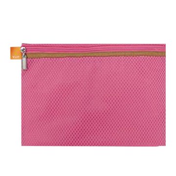 珠友Chuyu 立體收納網袋/A5/WA-61025-01/桃紅