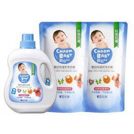 親貝比 雪芙蘭 嬰幼兒溫和洗衣精(1罐1000ml+1包800ml×2)【悅兒園婦幼生活館】