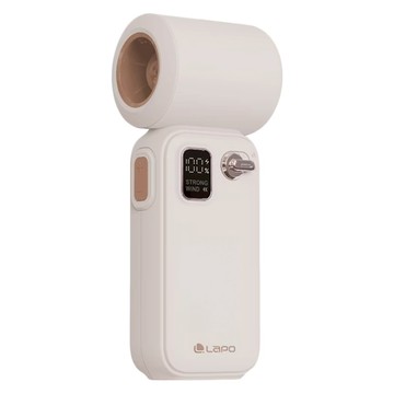 LaPO 迷你渦輪隨身風扇  奶茶色  LF-02