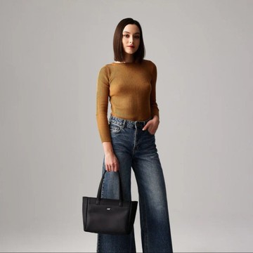 【免費升級送禮包裝】凱瓦 托特包-黑色/BF860-57-BK