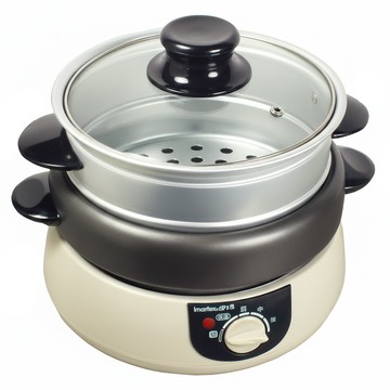 Imarflex 伊瑪 多功能料理鍋 1.3L 蒸煮功能  IEC-0508