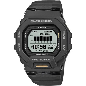 CASIO G-SHOCK 跑步運動訓練 MIP LCD 藍芽電子錶 手錶 GBD-200-1A1