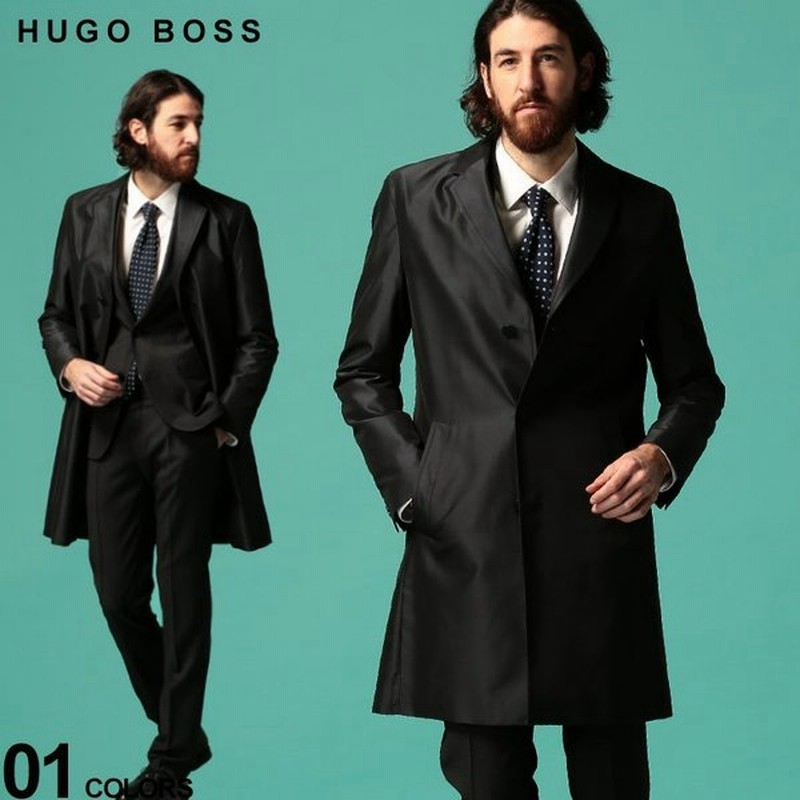 ヒューゴ ボス メンズ コート Hugo Boss シルク混 ナイロン チェスターコート ブランド アウター スプリングコート ドレッシー ビジネス Hbrmalt 通販 Lineポイント最大0 5 Get Lineショッピング